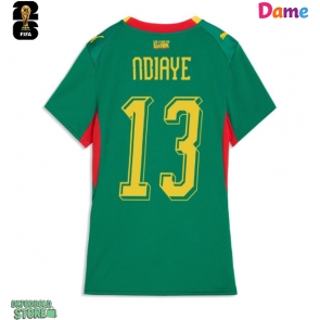 Senegal Iliman Ndiaye #13 Replika Udebanetrøje Dame VM 2026 Kortærmet